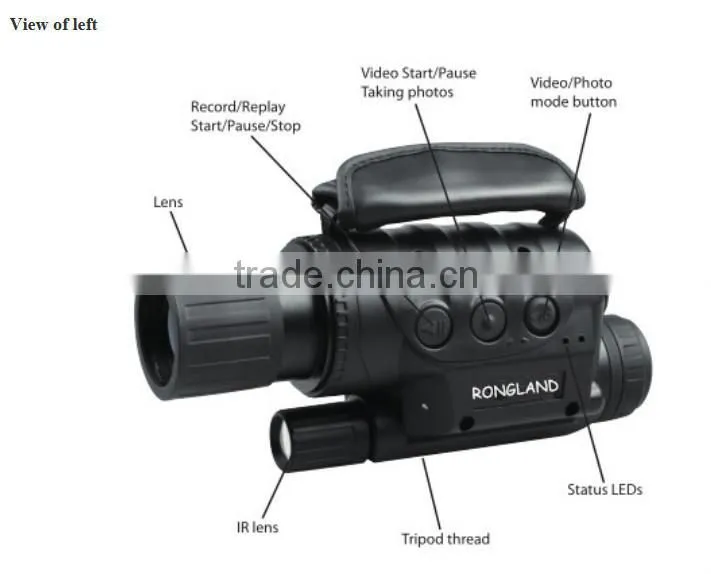 Digital Recon Night vision Monocular 4x/6x/7x can view 300-700m