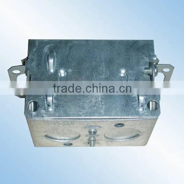 Switch Box with fixed and adjustable ears