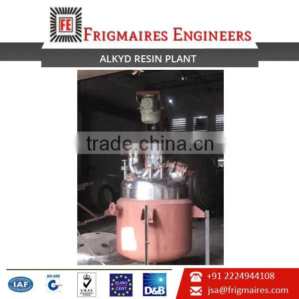 Excellent U.V. Resistance ISO Certified Alkyd Resin Plant