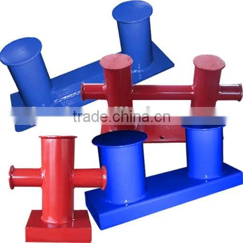 cast steel ship/marine/deck/mooring double bitts