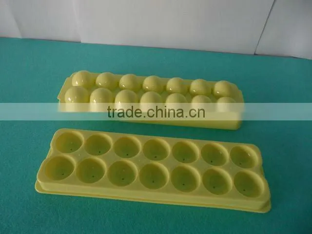 14 balls Plastic PP Ice cream Mold with lid