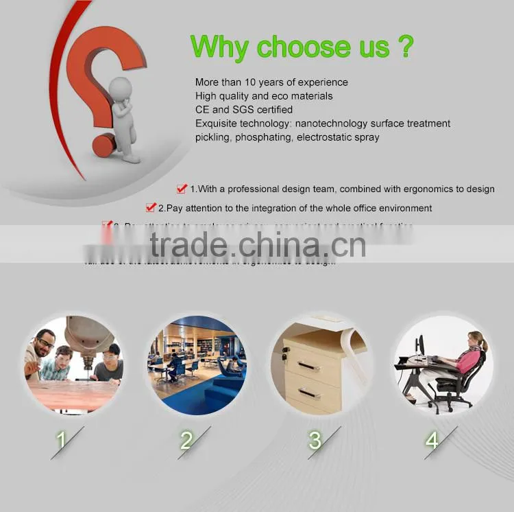 Exceptional Quality Customized Logo Printed Ergonomic Modern Small Folding Desk