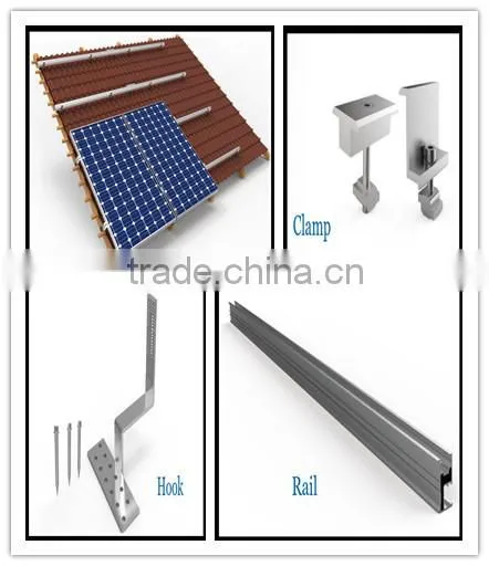 roofing solar panel mounting system/brackets/structure