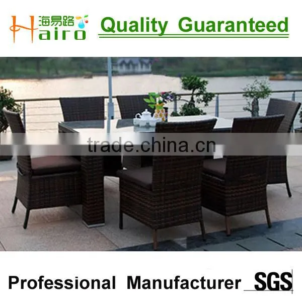 outdoor rattan dining table chairs