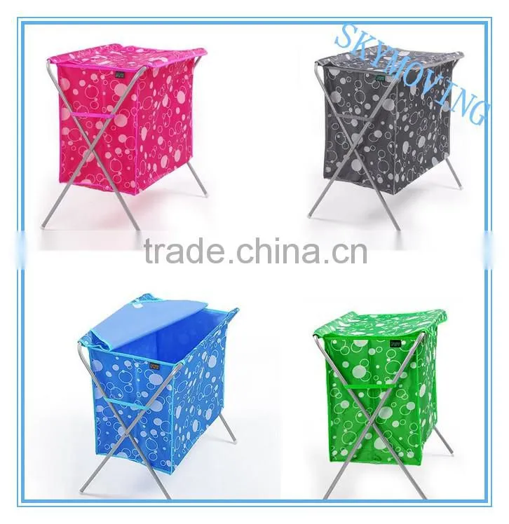 Folding Laundry Basket With Legs