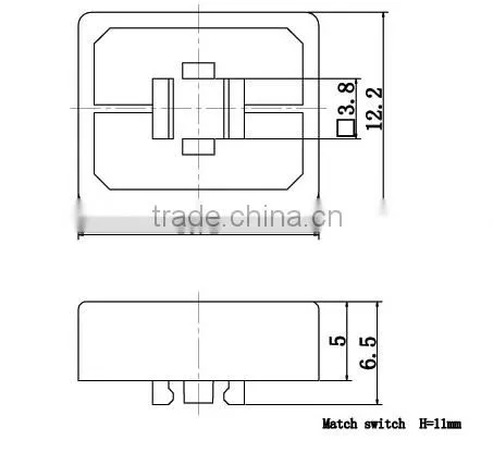 SC223 Push button switch cap