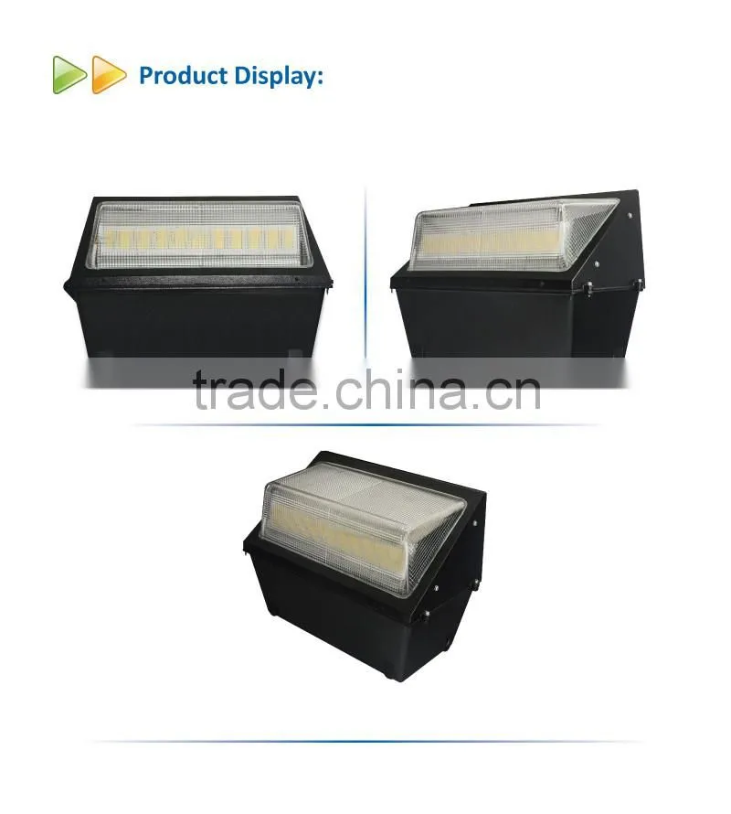 UL DLC Approval high lumen 120W LED Wall Pack