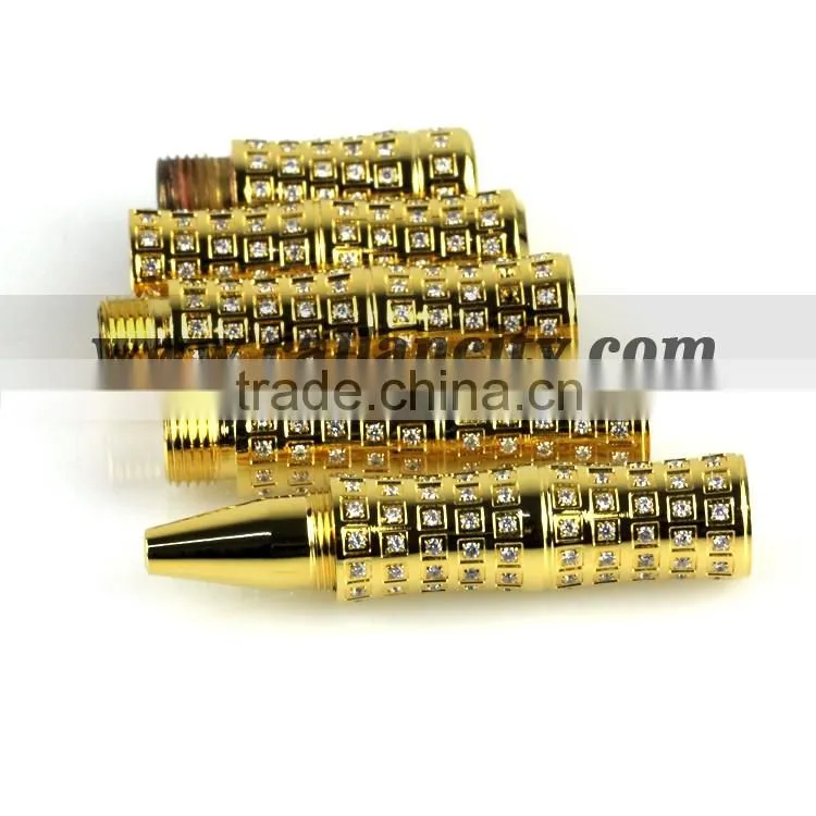 New design luxury 24k gold diamond pen
