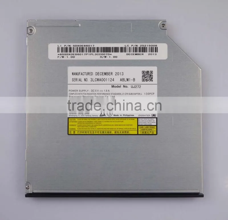 SATA 9.5mm Panasonic UJ272 bluray burner for Asus N751JX laptop upgrade version