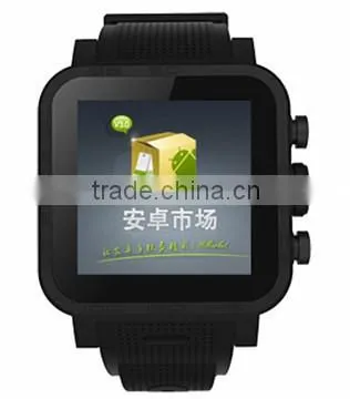 2015 new arrival 1.54 inch Android smart watch phone Sports wrist watches UI8 with Bluetooth function & 5.0MP front camera