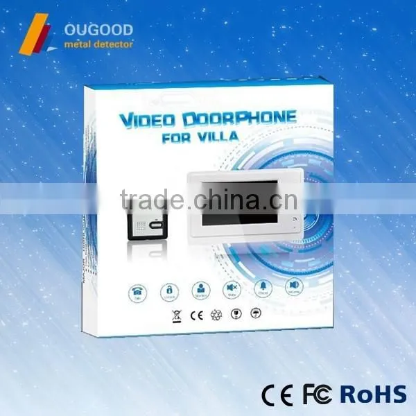 Door To Multi-Door Video Door Phone with rain cover doorbell 1VS 3-12 multi apartment video doorbell intercom
