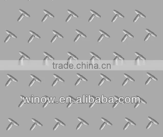 1.0-8.0mm 5083 Aluminium Checkered Plate
