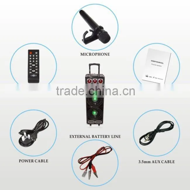 kit audio mixer blasting brick speaker pop up portable speaker