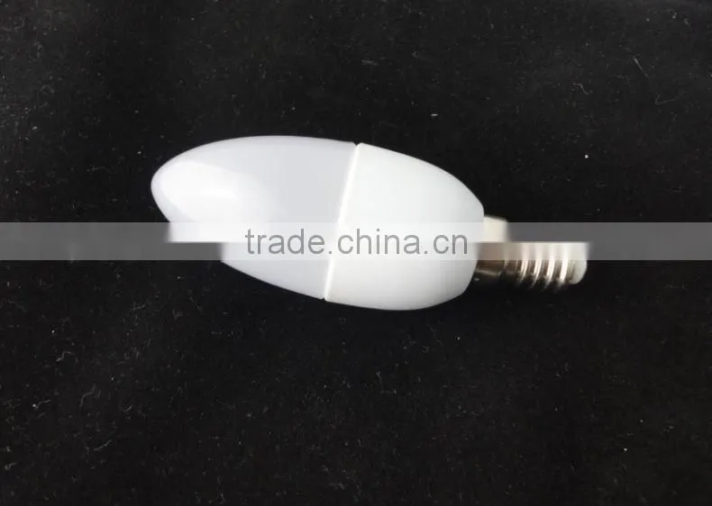 2014 Hot sale wide angle led candle bulb 3w 5w 7w 9w e14