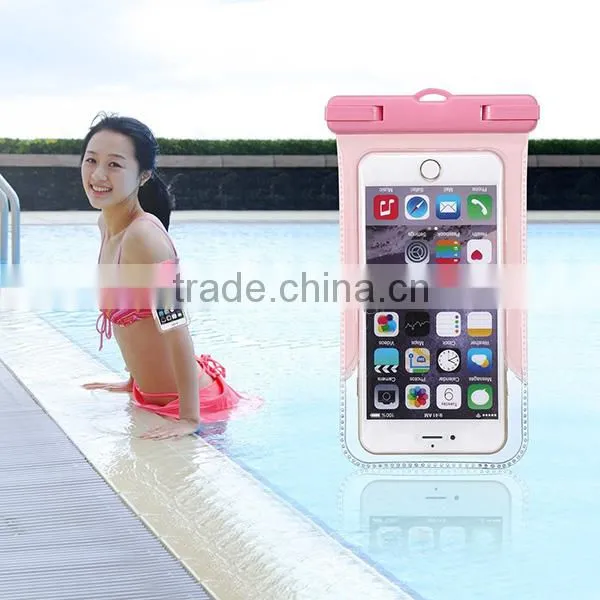 5.8 Inch Universal Shockproof Waterproof Mobile Phone Case Pouch for iPhone 4S 5 5S 6 6S 6 Plus for HTC One for Samsung S6 S5 S4