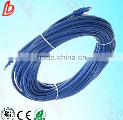 High speed 4 Pair RJ45 UTP cat6/cat5 patch cords with 23AWG/24 AWG