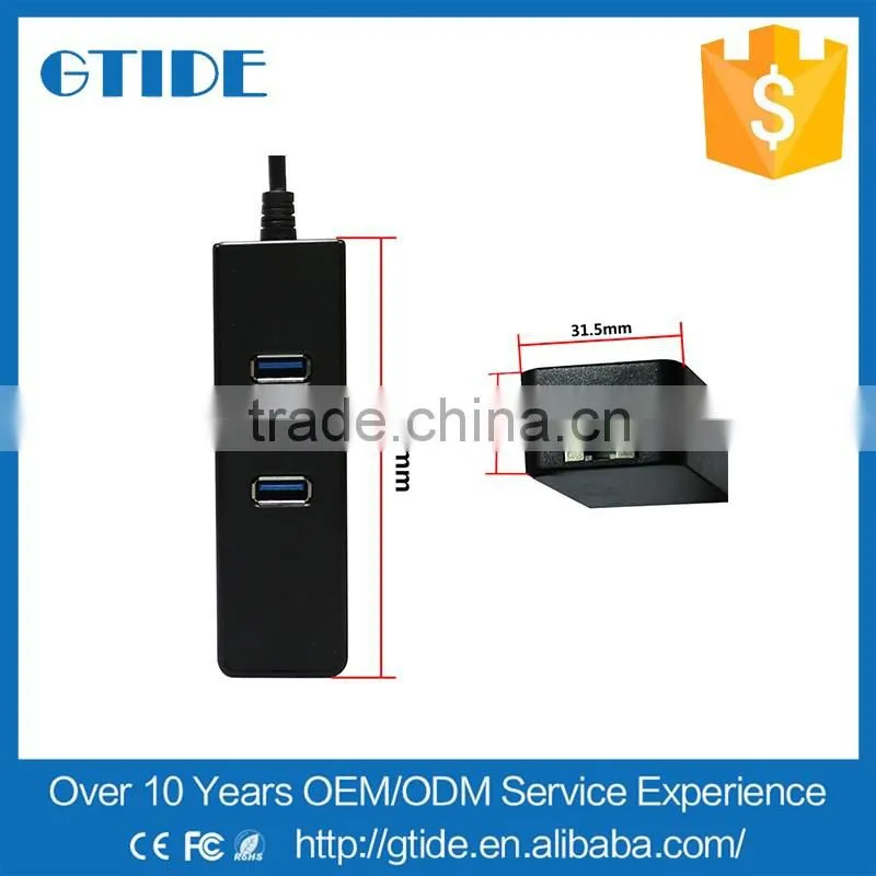 Gtide Portable Hot selling Black Type C Adapter to Micro USB for smartphone Camera