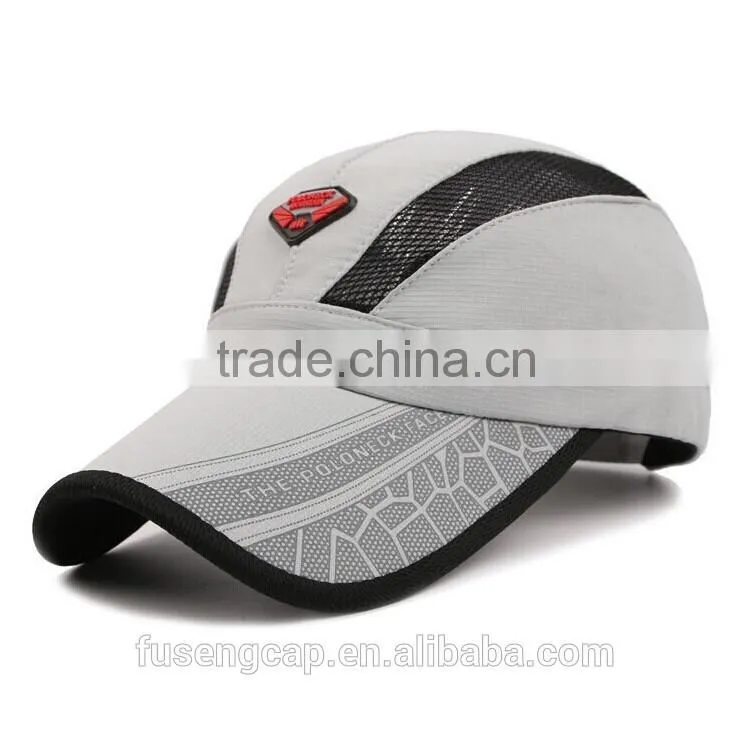 2016 fashion plastic brand embossed wholesale baseball cap hats