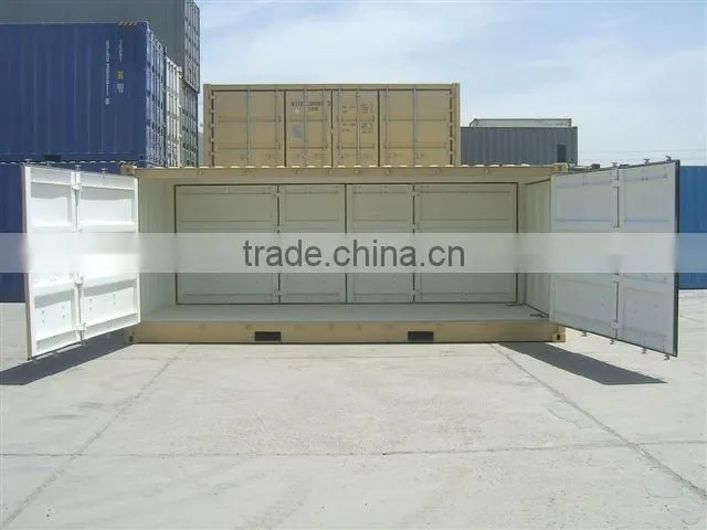 full access and open side container