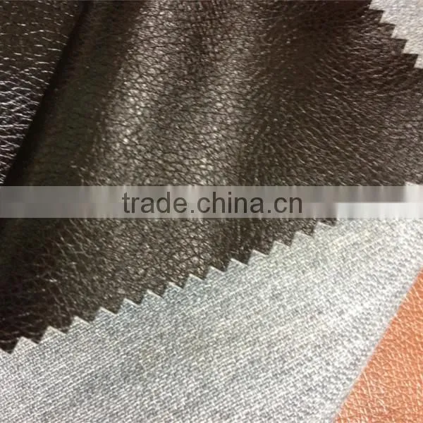 High brightness PU leather fabric for Sofa/Western sofa fabric