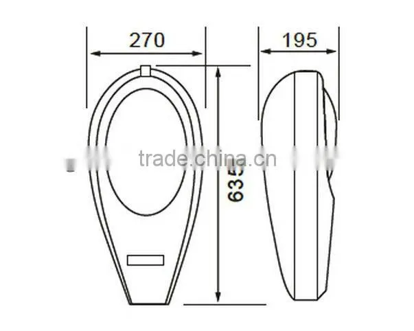 IP65 Die Casting HPS Old Street Light 250w GLT-0204
