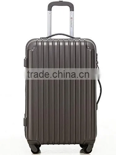 2016 ABS plastic hard case travelers choice luggage suitcase set Fashionable suitcase