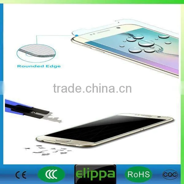Hot new products for 2015 mobile phone accessories glass screen protector for Samsung x3