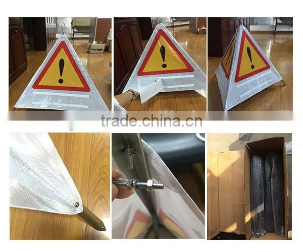 warning triangle for car emergency