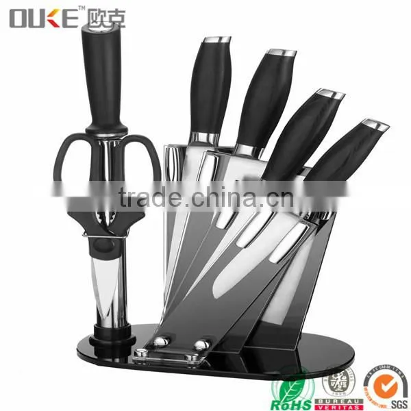 new prooduct hot sell customiozed Acrylic Knife Block