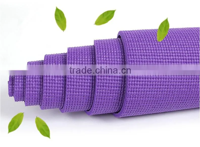 Eco - friendly NBR /PVC yoga mat OEM best quality in China
