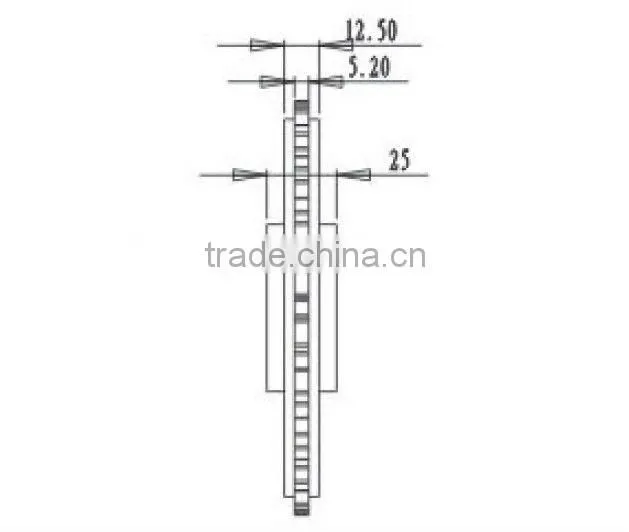 plastic standard drive sprockets for moudlar belt Rex 5930/5935/5936