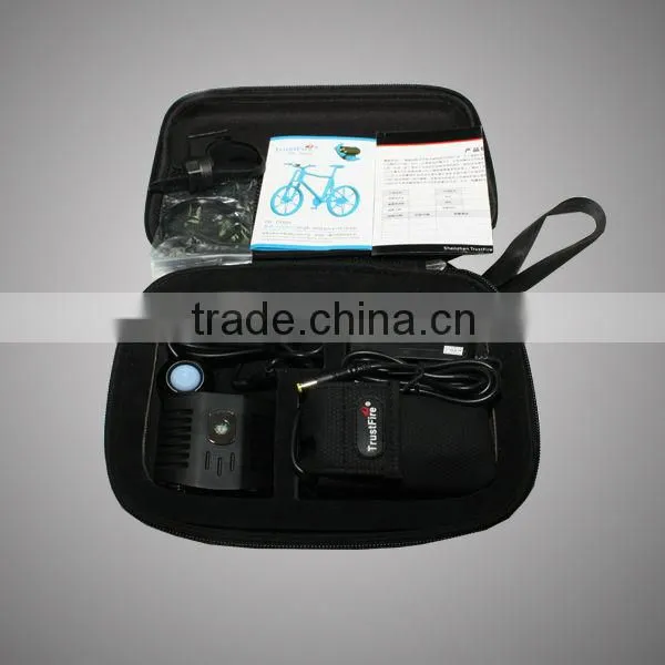 2013 cool head light of bicycle D009 with Cree xml T6 LED mountain bike LED head light