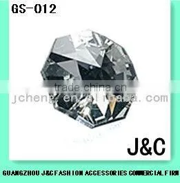 triangle shaped ab color decorative glass beads for clothes