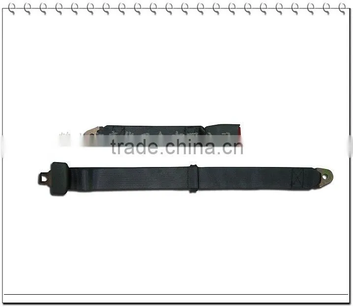 Single two-point safety belt
