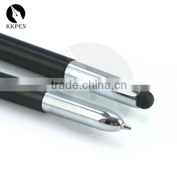 KKPEN Popular 2 in 1 metal ball point pens have stylus pen tip