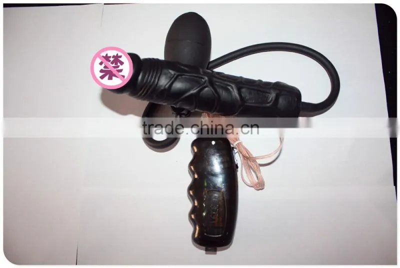 Inflatable Vibrating Expansion Fake Dick