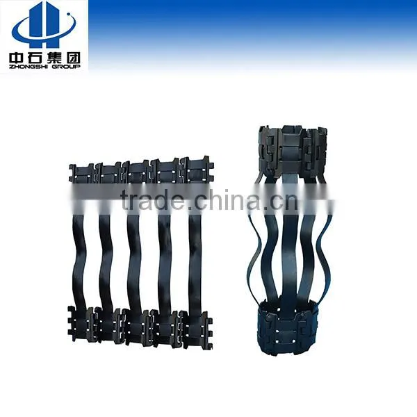 API 10D Non-Welded Double Bow Spring Casing stabilizer with stop collar