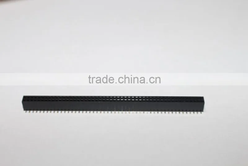 1.27mm double row smt Female header 40 pin