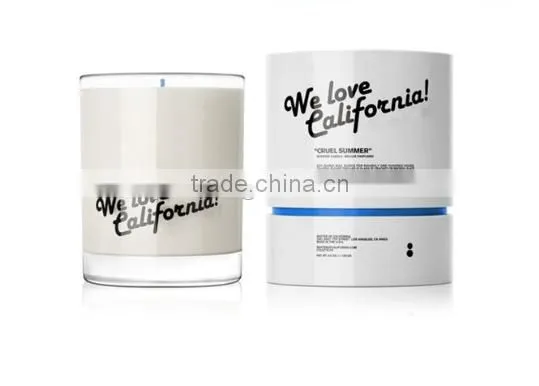 High quality different shape design candle gift box