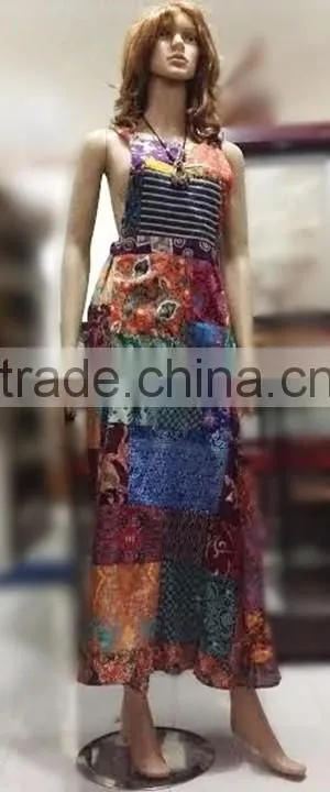 Women Batik Rag Dress Casual "Batik Perca Indonesia"