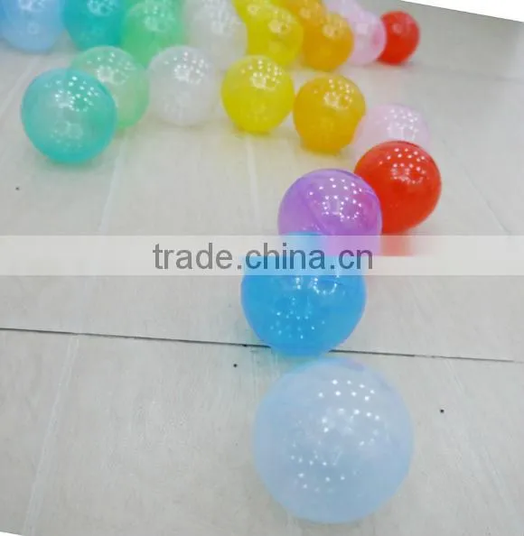 Clear baby ball pit balls