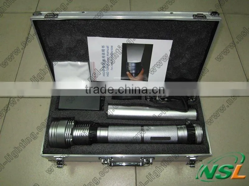 75w SOS HID Xenon Torch Flashlight 7800Lumens spotlight