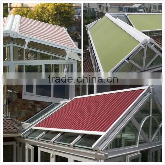 Super quality professional retractable awning door awnings fabric