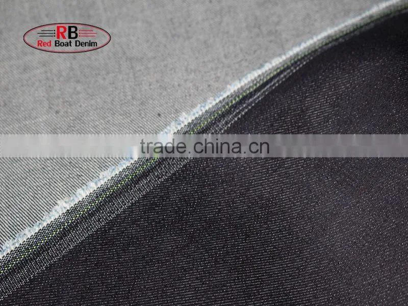 Factory Stock Lot 10oz Blue Twill 72%Cotton Denim Fabric