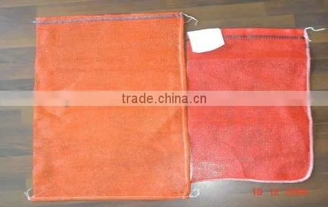 40*60cm Raschel Mesh Bag packing for vegetable