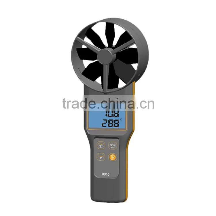 AZ8916 Handheld Anemometer LCD Display 0.2~30 M/S Digital Wind Speed Meter