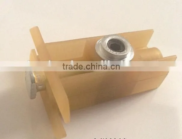 OEM aluminum showcase profile Plastic accesories and fittings.FACTORY OUTLET