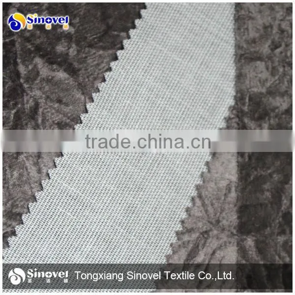 Shining Velour Fabric For Home Textile With TC