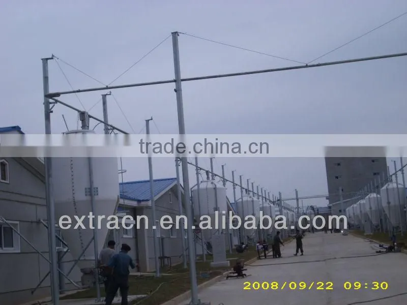 Feeding fiberglass silo for pig equipment