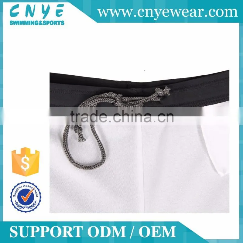 CNYE hot! mens swimwear fabric super chlorine swim pants long male swimming pants